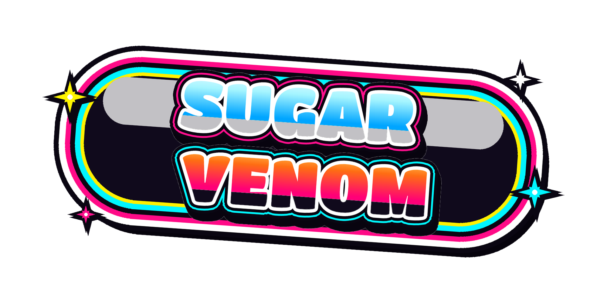 SUGARVENOM Cyber-Baddie Jetski Racer Master Logo